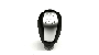 Image of Gear shift knob, sport, leather with aluminum inlay image for your 2006 Volvo S40